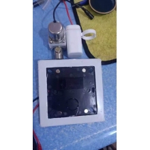 小便池暗装冲水感应器配件 面板+电磁阀+电池盒感应器
